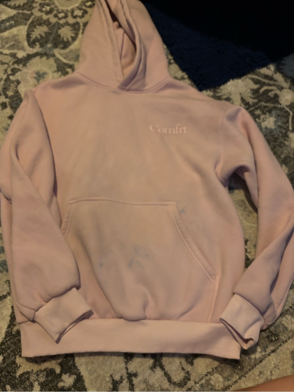 Comfit Women's Light Pink Pullover Hoodie